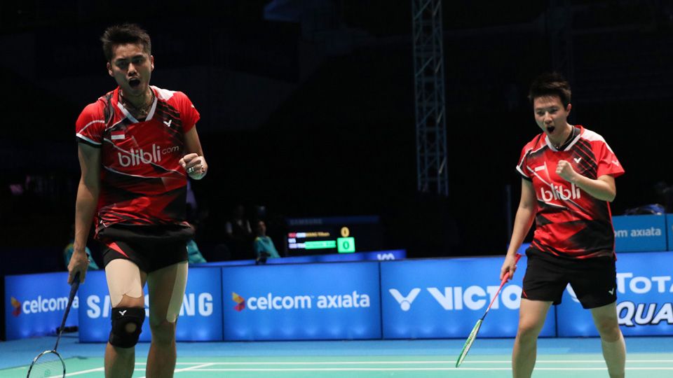 Tontowi Ahmad/Liliyana Natsir Copyright: &copy; PBSI